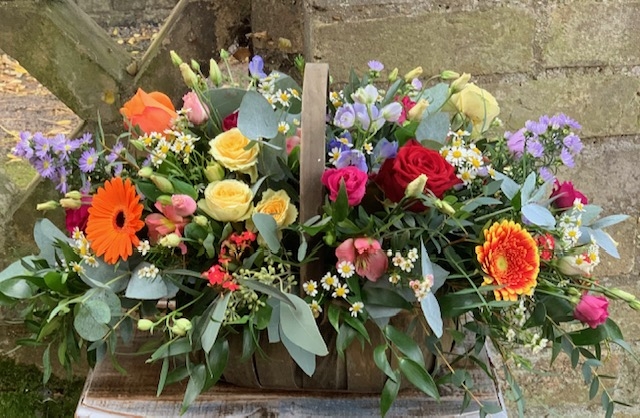 Country Basket Arrangement