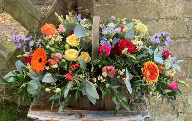 Country Basket Arrangement