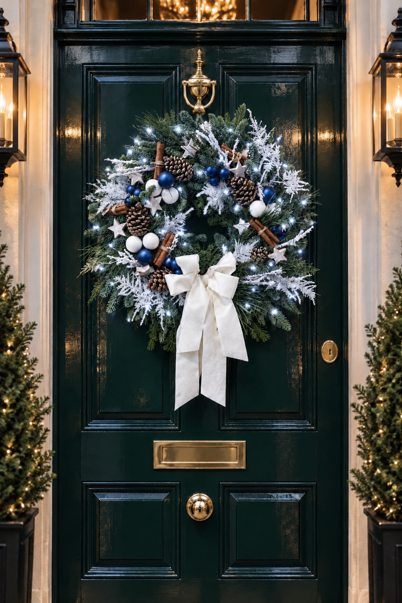 Winter Frost Christmas Wreath