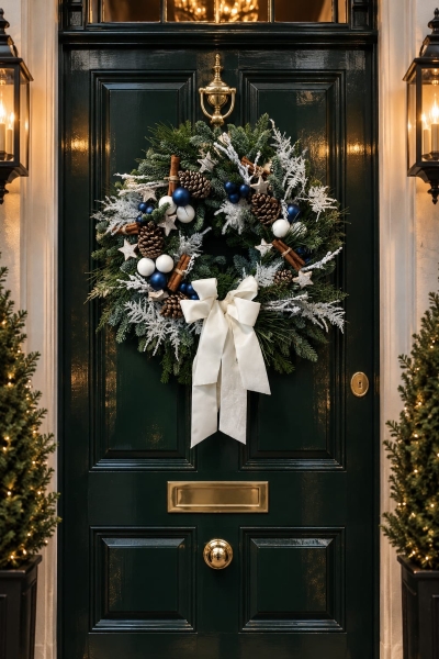 Winter Frost Christmas Wreath
