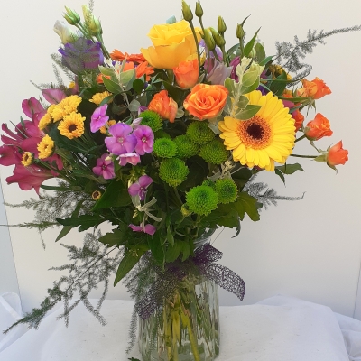 Colours of the Rainbow Vase