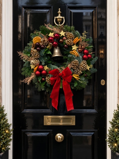 Jingle Bell Christmas Wreath