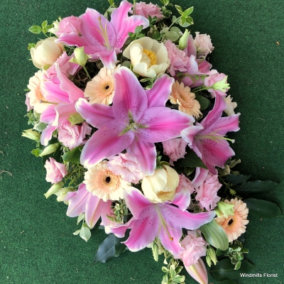 Pink Lily Single Ended Spray