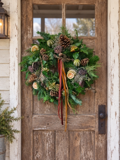 Yuletide Woodland Christmas Wreath