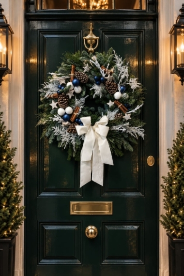 Winter Frost Christmas Wreath