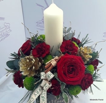 Candle Delight arrangement
