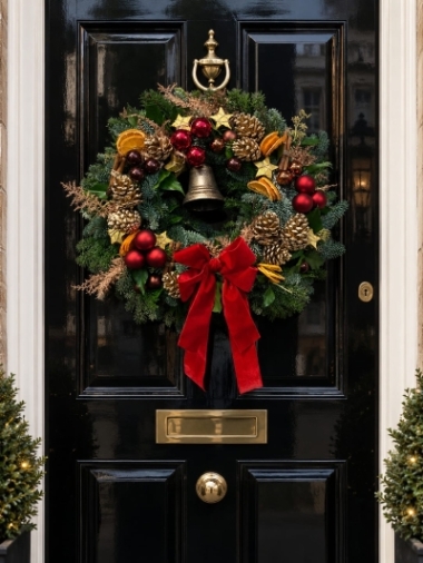 Jingle Bell Christmas Wreath
