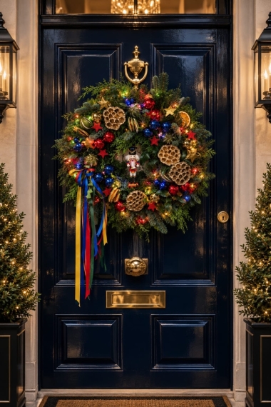 The Nutcracker Christmas Wreath