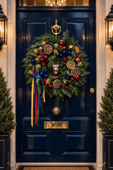 The Nutcracker Christmas Wreath