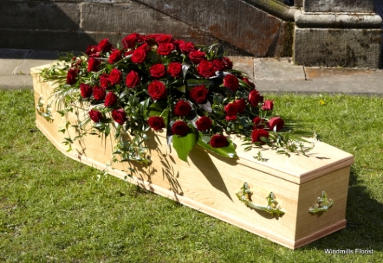 Treasured Memories Casket Spray